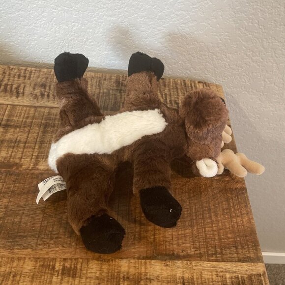 Webkinz Reindeer Plush  HM137 GANZ Moose NO CODE Toy Stuff Animal Deer Christmas - Picture 6 of 7